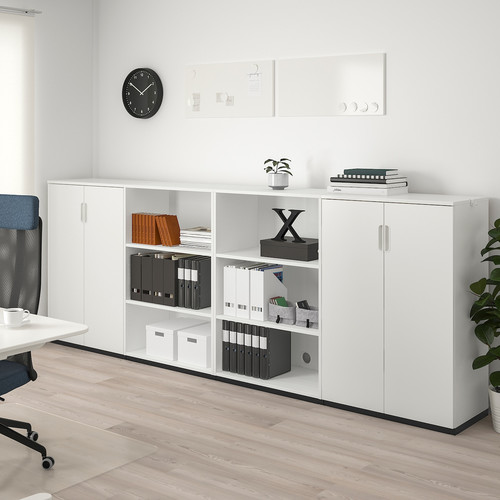 GALANT Storage combination, white, 320x120 cm