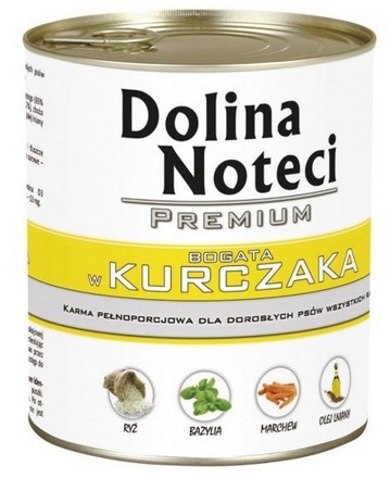 Dolina Noteci Premium Dog Wet Food with Chicken 800g