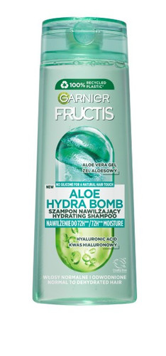 Garnier Fructis Aloe Hydra Bomb Strenghtening Shampoo for Dehydrated Hair 400ml