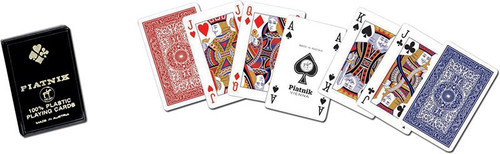 Piatnik Plastic Playing Cards 8+
