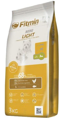 Fitmin Dog Food Mini Light 3kg