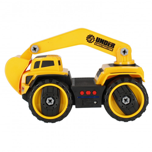 DIY Excavator with Light & Sound 3+