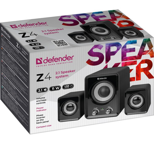 Defender Speakers Set Z4 2.1 USB, 11W