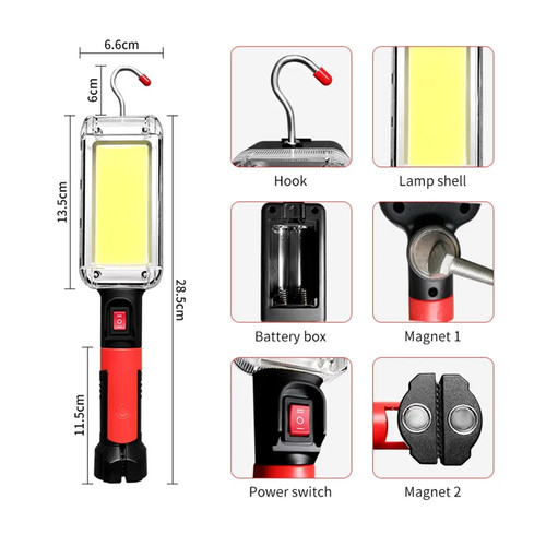 Maclean COB Workshop Lamp 100lm MCE307