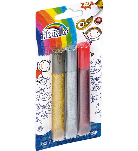 Fiorello Glitter Glue 3x 13ml