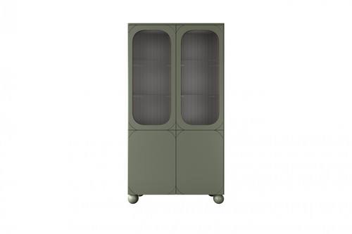 Display Cabinet Sonatia II 100cm, olive