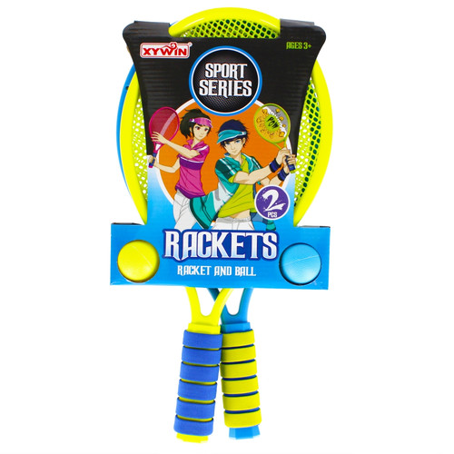 Racket & Ball Play Set, 1pc, random colours, 3+