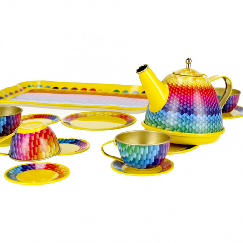 Children Tin Tea Set 15pcs 3+