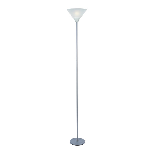 Floor Lamp E27, silver