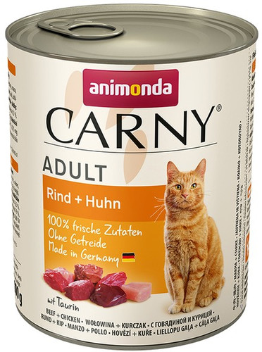 Animonda Carny Adult Cat Food Beef & Chicken 800g