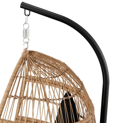 GoodHome Cocoon Garden Hanging Armchair Apolima