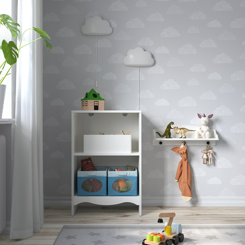 SMÅGÖRA Changing table/bookshelf, white