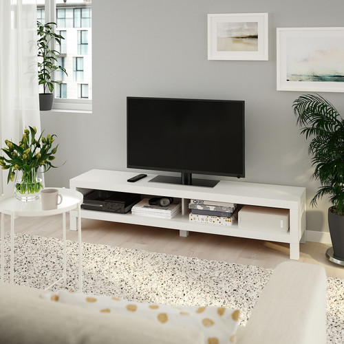 LACK TV bench, white, 160x35x36 cm