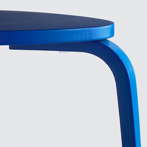 KYRRE Stool, bright blue