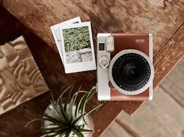 Fujifilm Instant Camera Instax Mini 90 Neo Classic, brown