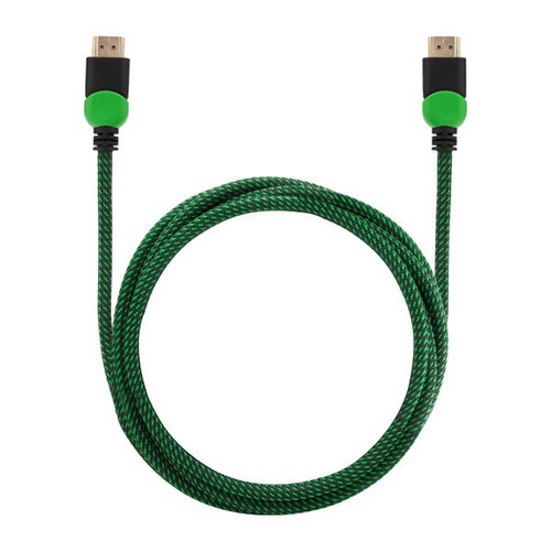 Savio HDMI Cable Ultra HD 4K GCL-03 v2.0 1.8m, braid green