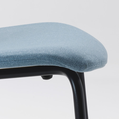 KARLPETTER Chair, Gunnared light blue/Sefast black