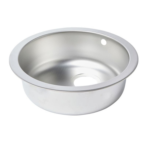 Steel Kitchen Sink Hurston 1 Bowl, linen