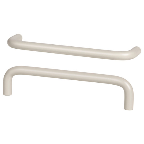 BAGGANÄS Handle, beige, 143 mm, 2 pack