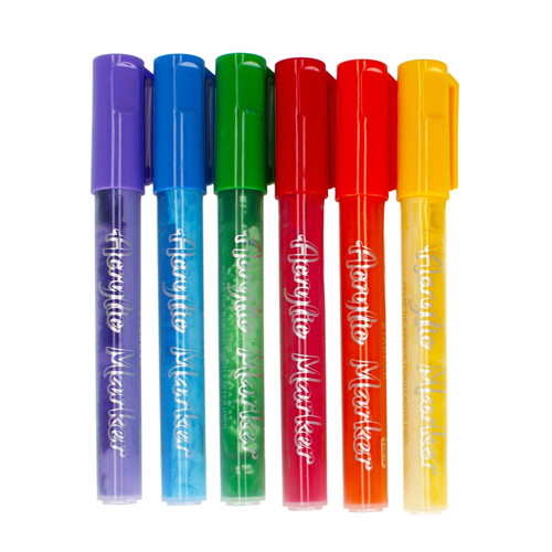 Starpak Acrylic Markers 6 Colours