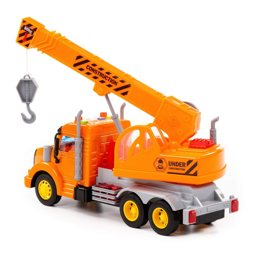 Crane Truck Vehicle with Sound & Light 3+