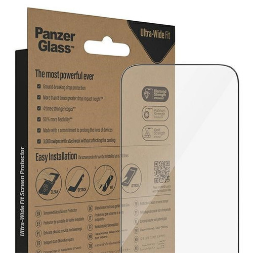 Panzerglass Screen Protector Tempered Glass Ultra-Wide for iPhone 14 Pro