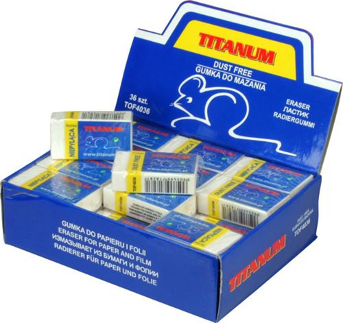 Titanum Eraser 36pcs