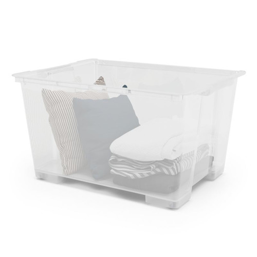 Plastic Storage Box Form Kaze XXXL 130l, transparent