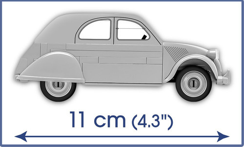 Cobi Blocks Citroen 2CV Typ A 1949 80pcs 6+