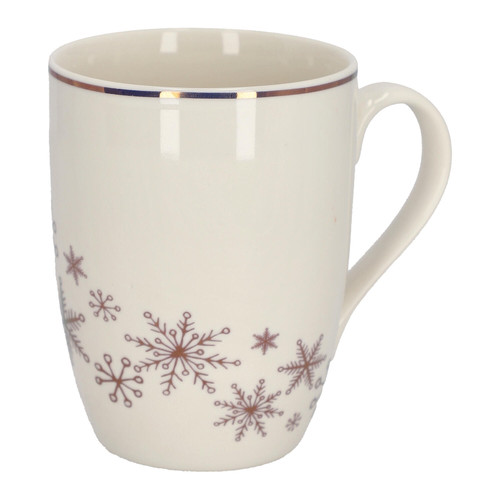 Mug Christmas Winter Snowflakes 320ml