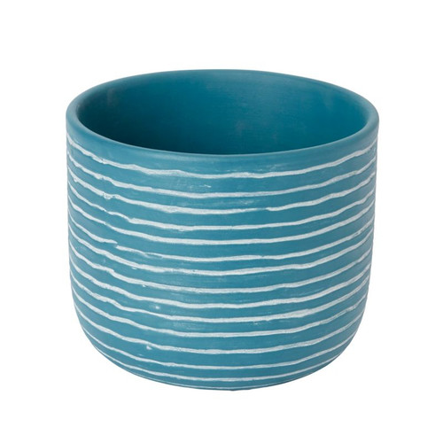 Ceramic Plant Pot GoodHome 17 cm, blue