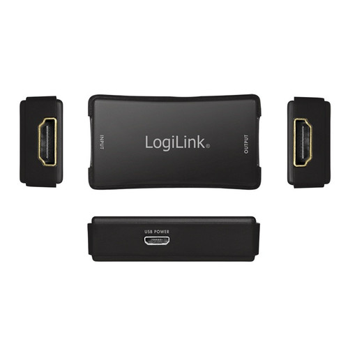 LogiLink HDMI Repeater 4K 60Hz HDCP 2.2 25 m