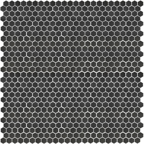 Mosaic Steel Tile Albena GoodHome 30 x 30 cm, black, 1pc