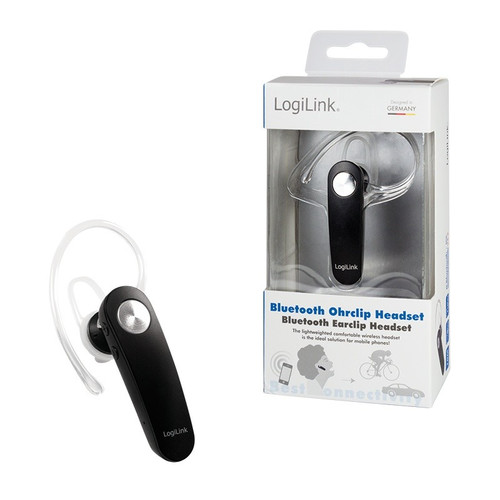 LogiLink Bluetooth Headset Earclip