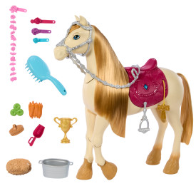 Barbie Mysteries: The Great Horse Chase Interactive Toy Horse HXJ42 3+