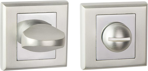 Schaffner Door Escutcheon Clara, pearl/chrome