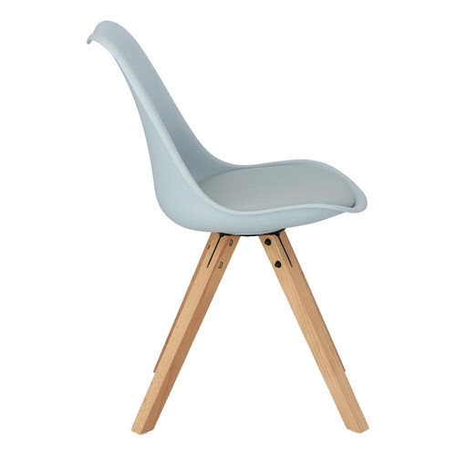 Dining Chair Norden Star Square, natural/grey