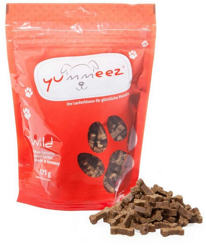 Yummeez Bones Dog Treats - Game 175g