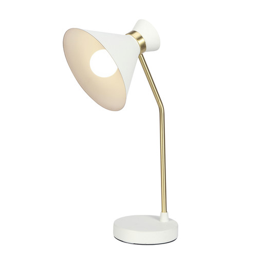 GoodHome Desk Lamp Apennin E27, white