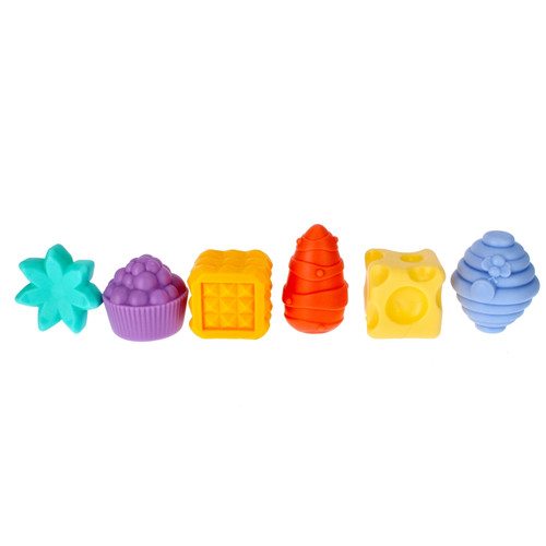 Bam Bam Set of Textured toys 6pcs 6m+