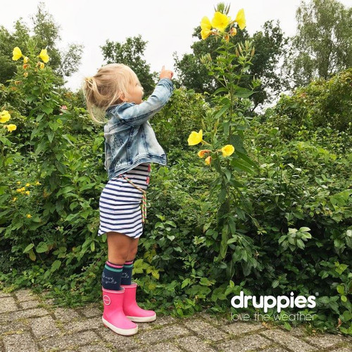 Druppies Rainboots Wellies for Kids Fashion Boot Size 22, marine