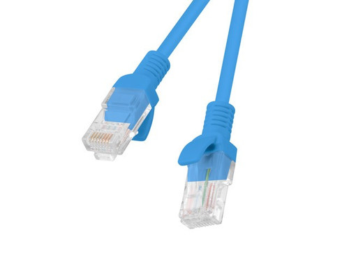 Lanberg Patchcord PCU5-20CC-0050-B cat.5e 0.5m blue 10-pack