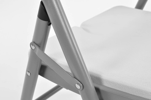 Folding Catering Chair, white