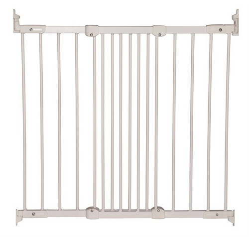 Baby Dan Safety Gate FlexiFit 105.5cm, metal, white