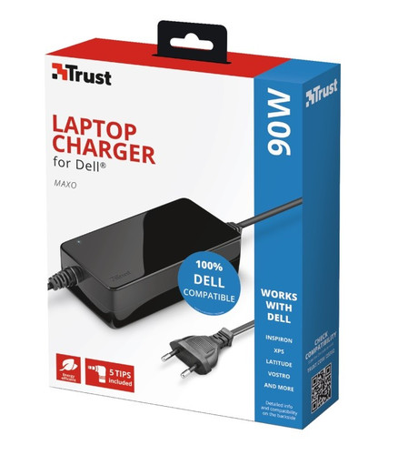 Trust Laptop Charger for Dell 90W Maxo EU Plug