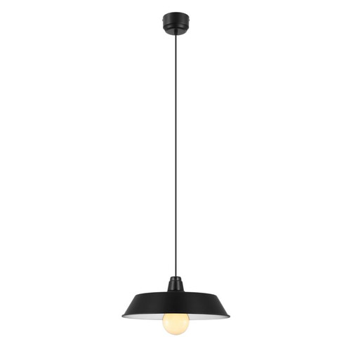 GoodHome Pendant Lamp Gammuse E27, black