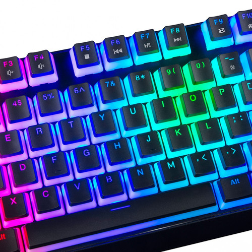 Modecom Wired Mechanical Keyboard RGB, black