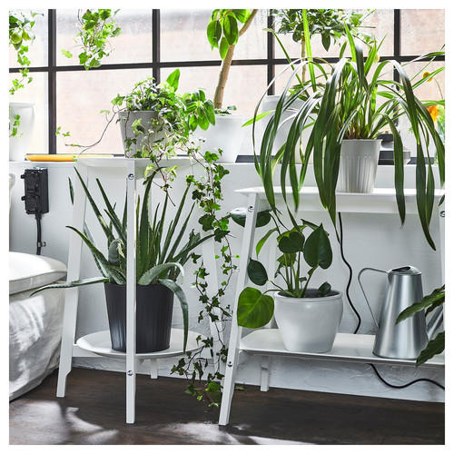ALPVIDE Plant stand, white, 71 cm