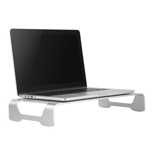 LogiLink Aluminum Tabletop Monitor Riser for Laptop and Monitor