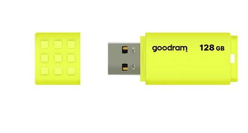 Goodram Flash Drive UME2 128GB USB 2.0, yellow